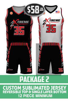Reversible sublimated jersey