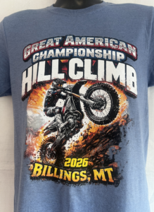 Great American Hillclimb Event tees