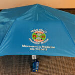 Umbrella with logo