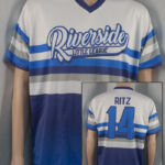 Riverside baseball custom jersey