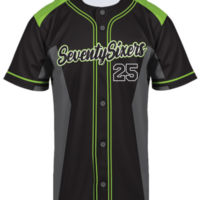 sublimated baseball jersey